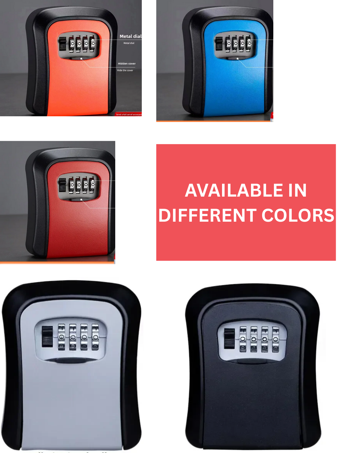 SafePort™ Portable Security Lock Box – covers both “portable” + “security lock box."