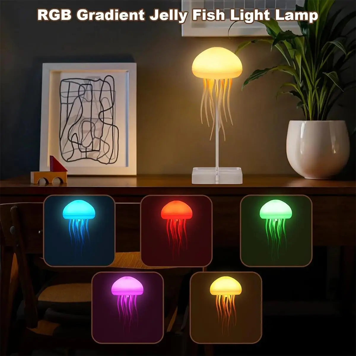 Ocean Glow Jellyfish Lamp
