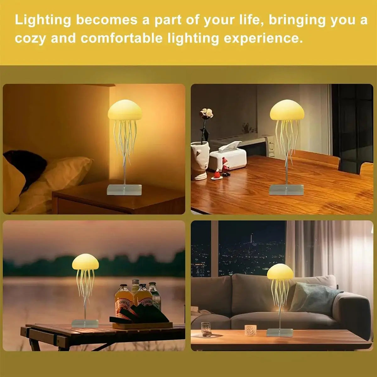 Ocean Glow Jellyfish Lamp