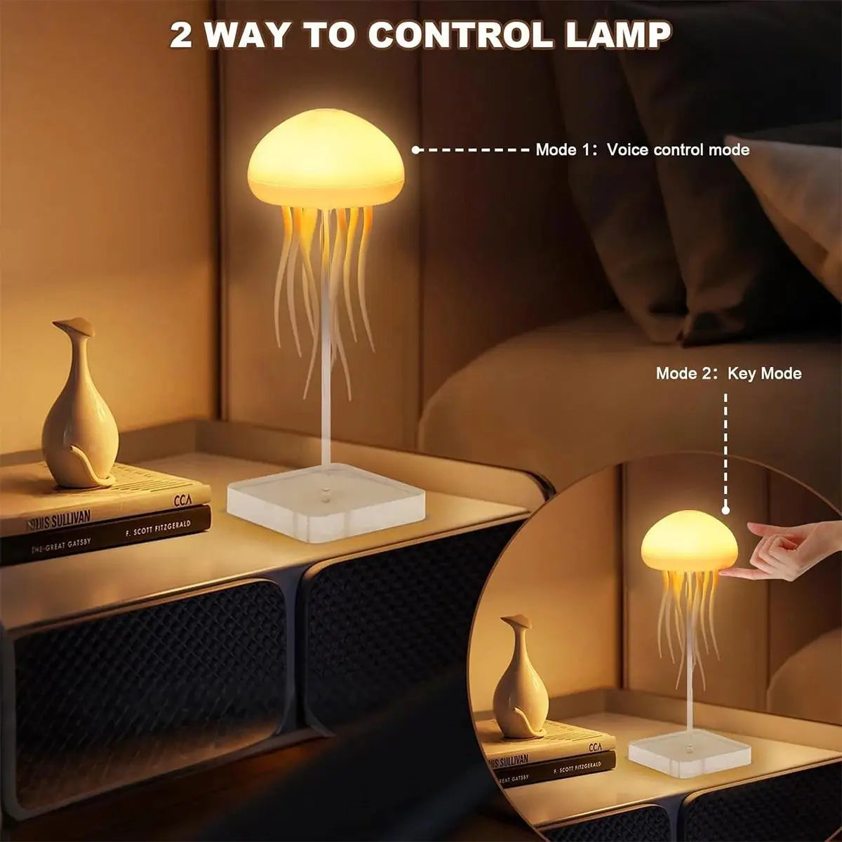 Ocean Glow Jellyfish Lamp