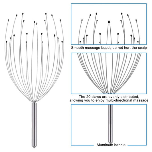 AuraRelax™ Scalp Spa Claw – Fine workmanship, lasting comfort.